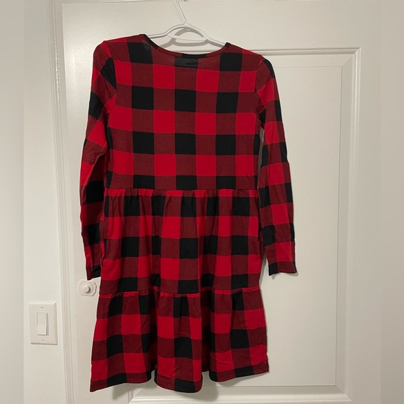 Old Navy Girls Size XL Buffalo Plaid Dress NWT - Picture 2 of 5